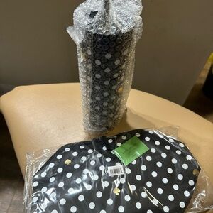 kate spade Black and White Polka Dot Canister Set
